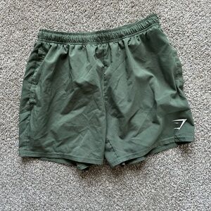 Gymshark Green shorts! Barely used!